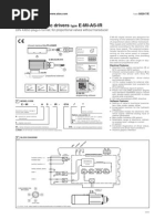 Digital Electronic Drivers E-Mi-As-Ir: DIN 43650 Plug-In Format, For Proportional Valves Without Transducer