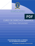 Curso de Derechos Humanos. Doctrina y Reflexiones. Oscar Humberto Luna