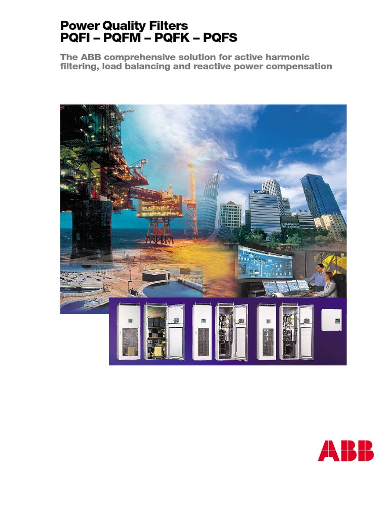 ABB Power Quality Filters | PDF | Ac Power | Electronic Engineering
