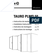 TAURO PLMD 50 manual