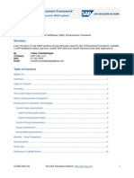 Introducing the Enhancement Framework