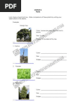 3rd Grade | Landforms Worksheet | Mountains