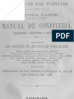 Anon - Manual De Confiteria Pasteleria Reposteria Y Botilleria 1876
