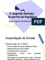 0 Segundo Reinado