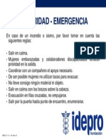 Apertura Seminario Seguridad - Emergencia