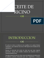 Aceite de Ricino: Propiedades y Usos Industriales