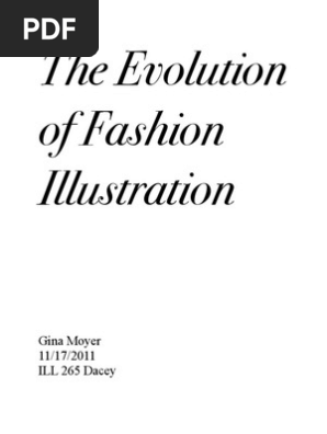 The Evolution of Fashion Illustration