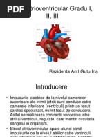 Bloc Atrioventricular Gradu I, II, III