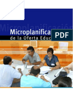 Manual de Microplanificación de La Oferta Educativa