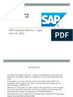 SAP Information Seminar Presentation