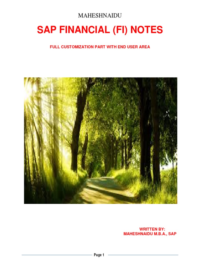 sap-fico-notes-pdf-debits-and-credits-enterprise-resource-planning