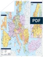 Interrail Railway Map Europe 2010 Copia