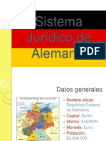 Sistema Jurídico de Alemania