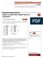 Raid 15 and Raid 1.5 in Detail - Raid 1