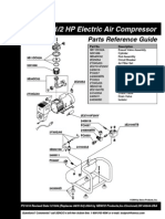 1/2 HP Electric Air Compressor: Parts Reference Guide