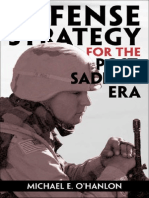 Defense Strategy 4 Post Saddam Era