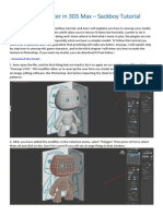 Unwrap A Character in 3DS Max - Sackboy Tutorial