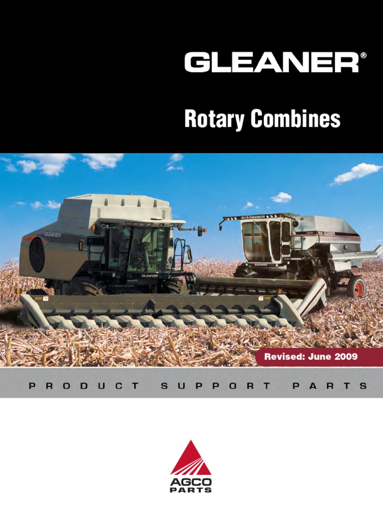 Gleaner Rotary Combines AGCO Parts Machines Mechanical Engineering