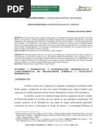 Pós-positivismo- A Versão Pragmática de Posner