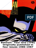 Batman Year One (Frank Miller)