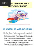 Treinamento Auto Suficiencia