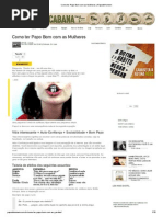 Como Ter Papo Bom Com as Mulheres _ PapodeHomem