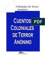 Cuentos Coloniales de Terror-An Nimo