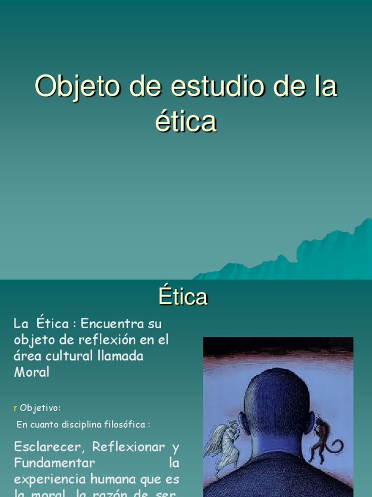 3 Objeto de Estudio de La