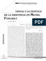 La Resistencia y La Estetica de La Existencia Michael Foucault Vol 4 Num2