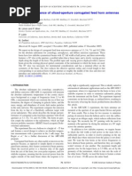 Download Design and Performance of Sliced-Aperture Corrugated Feed Horn Antennas by Deeze SN2343 doc pdf