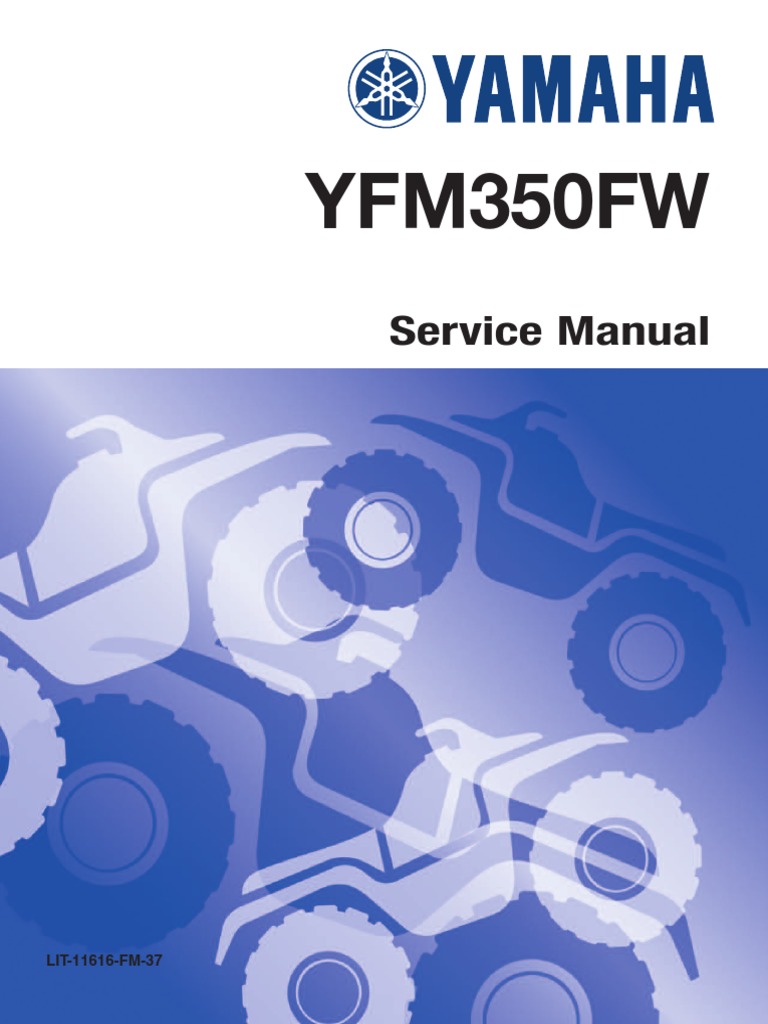 1987 - 1997 Yamaha Big Bear 350 Service Manual | PDF