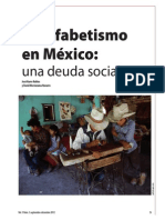 Analfabetismo en México