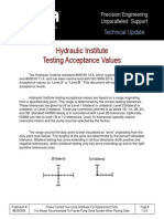 88SW2005 Hydraulic Institue Testing Acceptance Values[1]