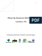 Plano de Governo - Tetinha - 2013-2016 Final