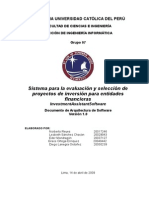 Documento de Arquitectura SoftWare