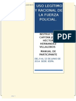 ZZZ Manual Uso Legítimo y Racional de La Fuerza Policial. (Instructor) (Copia en Conflicto de Diccap-Pc 2014-06-02)