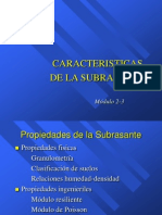 SUBGRADE CHARACTERIZATION FOR HIGHWAY PAVEMENT DESIGN