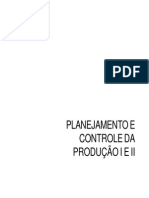 Planejamento e Controle Da Produção