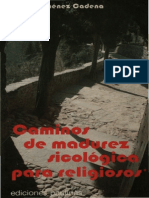Jimenez Cadena, Alvaro - Caminos de Madurez Sicologia para Religiosos