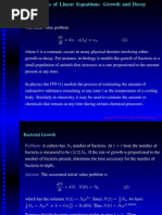 Download first order differential equation applications by shailendra_iitg SN2343118 doc pdf