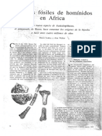 Leakey Walker - Antiguos Fosiles de Hominidos en Africa