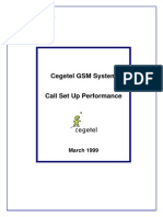 Call Setup Performance