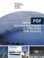 Geothermal Heating and Cooling Action Plan for Europe