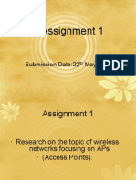 Assignment 1