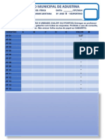 Educação Fisica - 3 º Ano b - Vespertino 2014