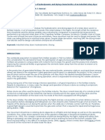 Drying Characteristics of An Industrial Rotary Dryer