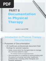 Download Documentation in Physical Therapy by JuanitoCabataaLimIII SN234323325 doc pdf