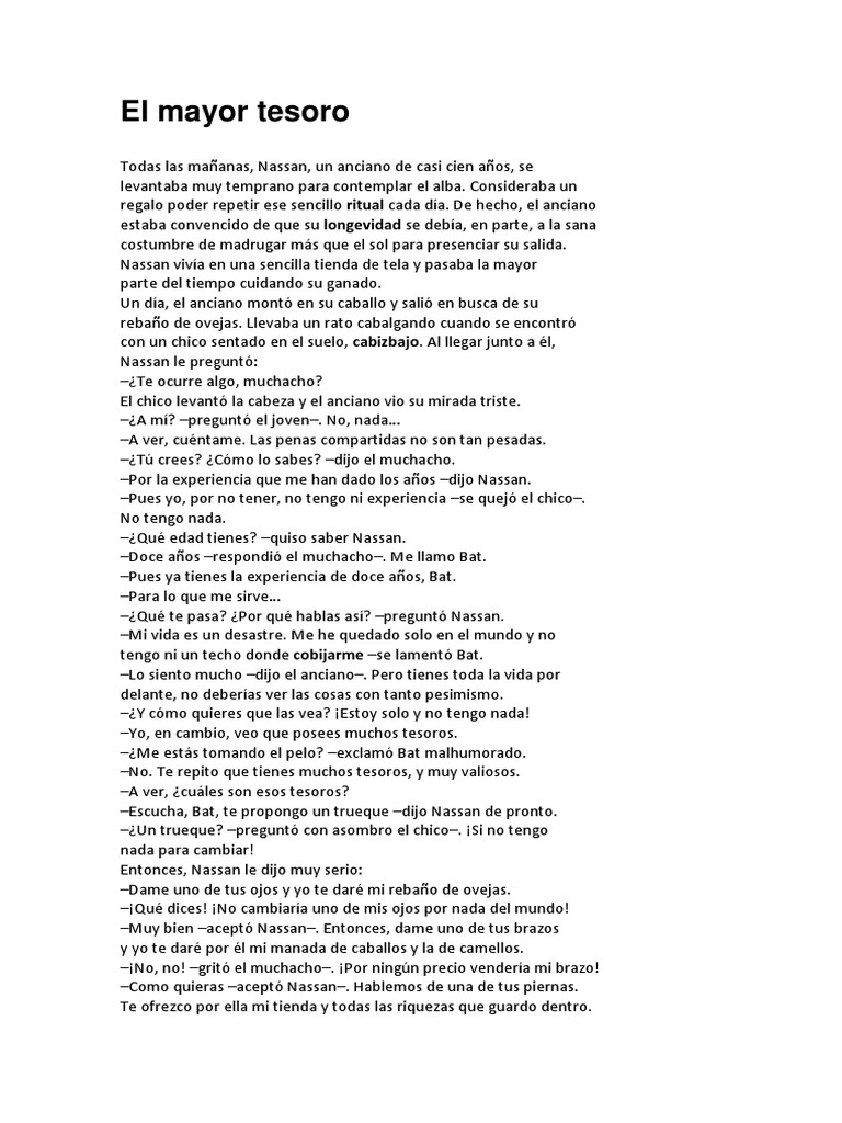 El mayor tesoro de la juventud | PDF | Ocio