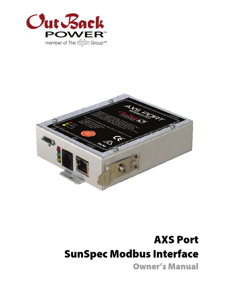 SunSpec Modbus Interface Manual | PDF | File Transfer Protocol | Secure ...