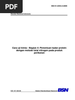 Download SNI 01-23544-2006 Penentuan Kadar Protein Metode Total Nitrogen Produk Perikanan by Faiz El Makky SN234334073 doc pdf